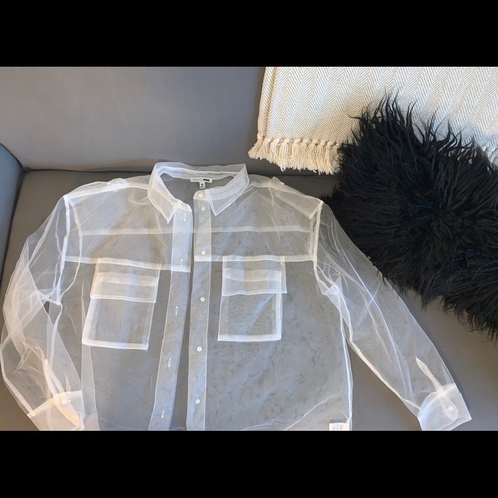 See Through Cardigan